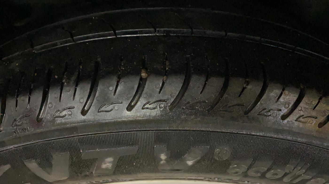 2018 Maruti Ciaz ZETA 1.4  MT PETROL, Petrol, Manual, 47,187 km, Right Rear Tyre Tread