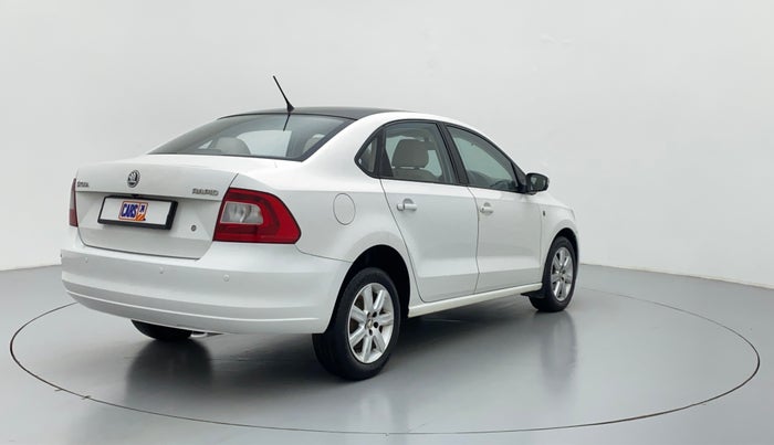 2014 Skoda Rapid ELEGANCE 1.6 TDI MT, Diesel, Manual, 54,816 km, Right Back Diagonal