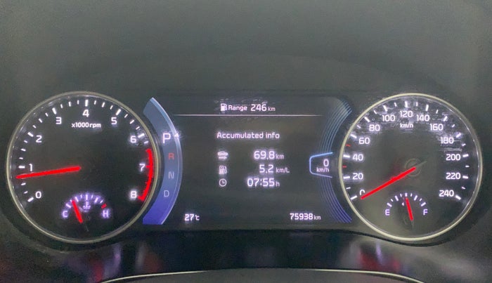 2020 KIA SELTOS GTX PLUS DCT 1.4 PETROL, Petrol, Automatic, 75,938 km, Odometer Image