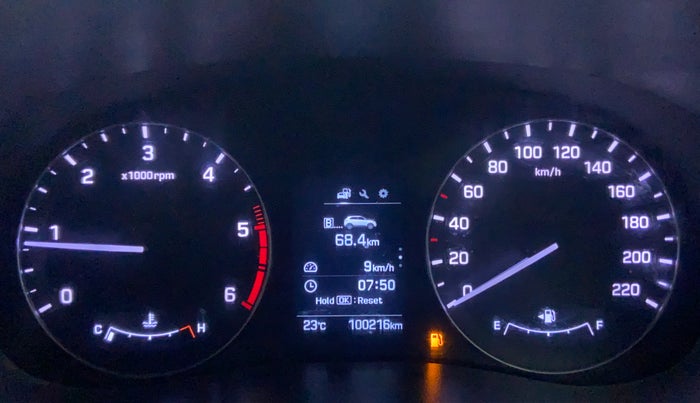 2015 Hyundai Creta 1.6 SX (O) CRDI, Diesel, Manual, 1,00,550 km, Odometer View