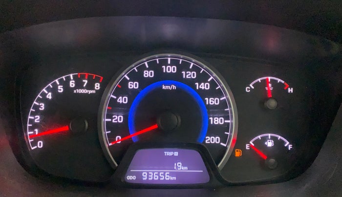 2014 Hyundai Grand i10 MAGNA 1.2 KAPPA VTVT, Petrol, Manual, 93,656 km, Odometer Image