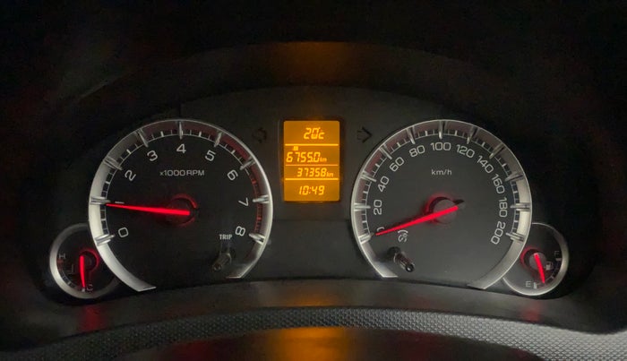 2014 Maruti Swift ZXI, Petrol, Manual, 37,358 km, Odometer Image