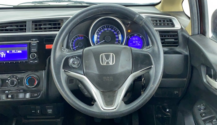 2015 Honda Jazz 1.2 SV MT, Petrol, Manual, 57,850 km, Steering Wheel Close Up