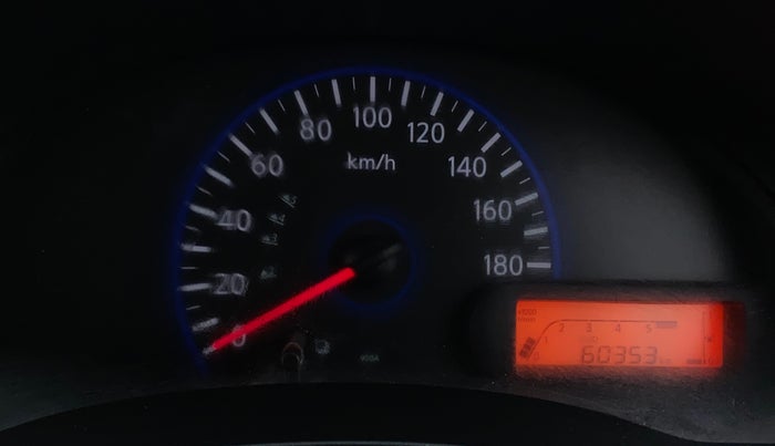 2018 Datsun Go Plus T, Petrol, Manual, 60,349 km, Odometer Image