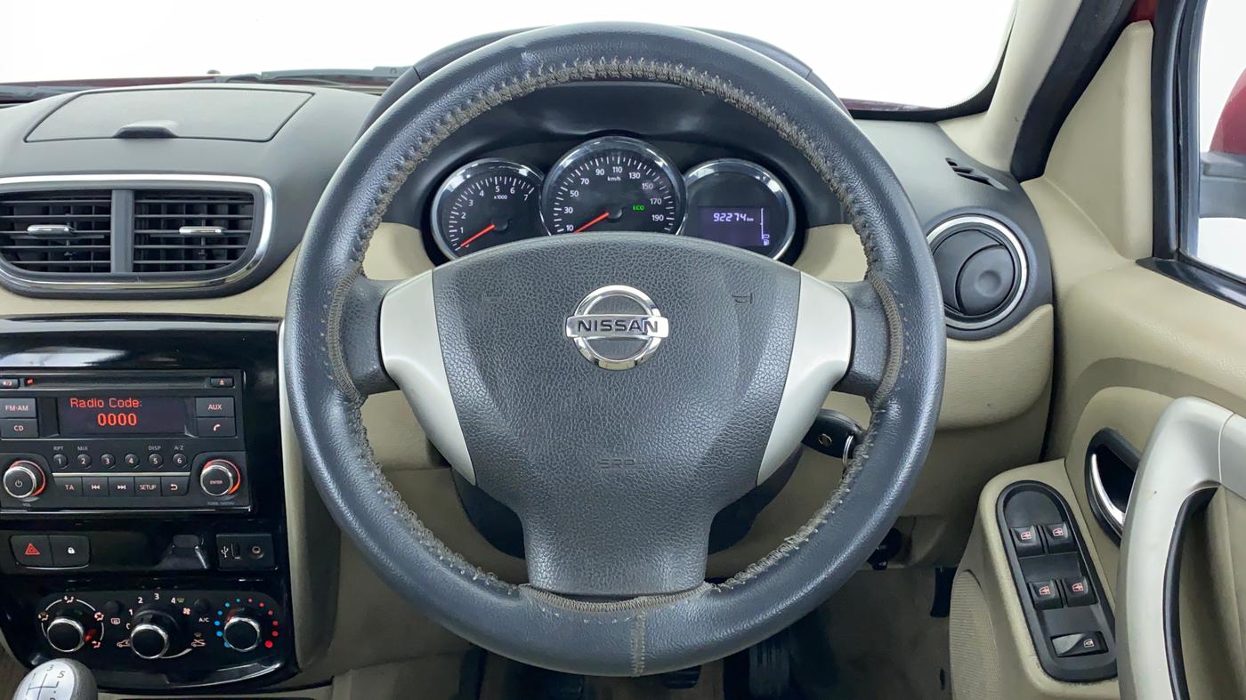2016 Nissan Terrano XL P, Petrol, Manual, 92,369 km, Steering Wheel Close Up