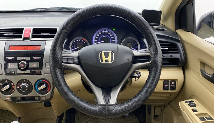 2012 Honda City S MT PETROL, Petrol, Manual, 90,339 km, Steering Wheel Close Up