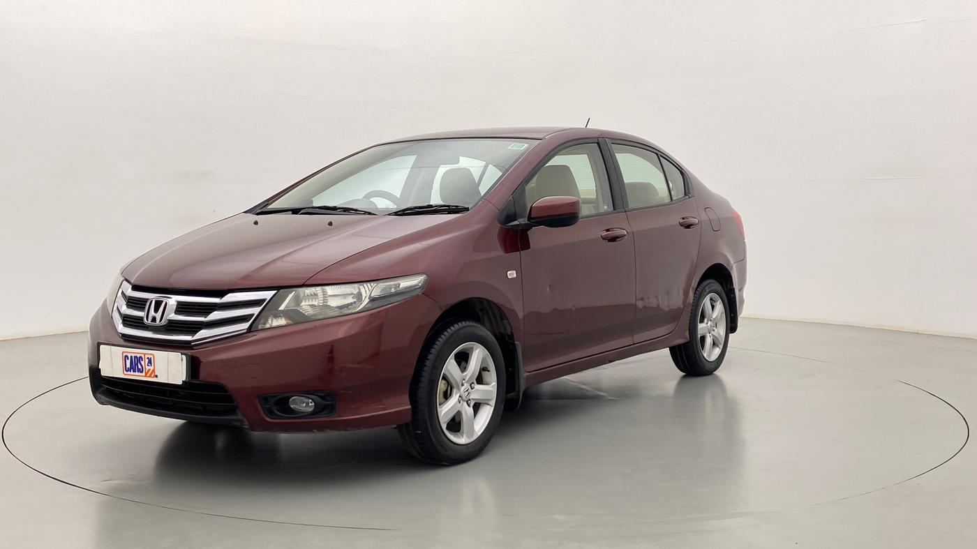 2012 Honda City S MT PETROL, Petrol, Manual, 90,339 km, Left Front Diagonal