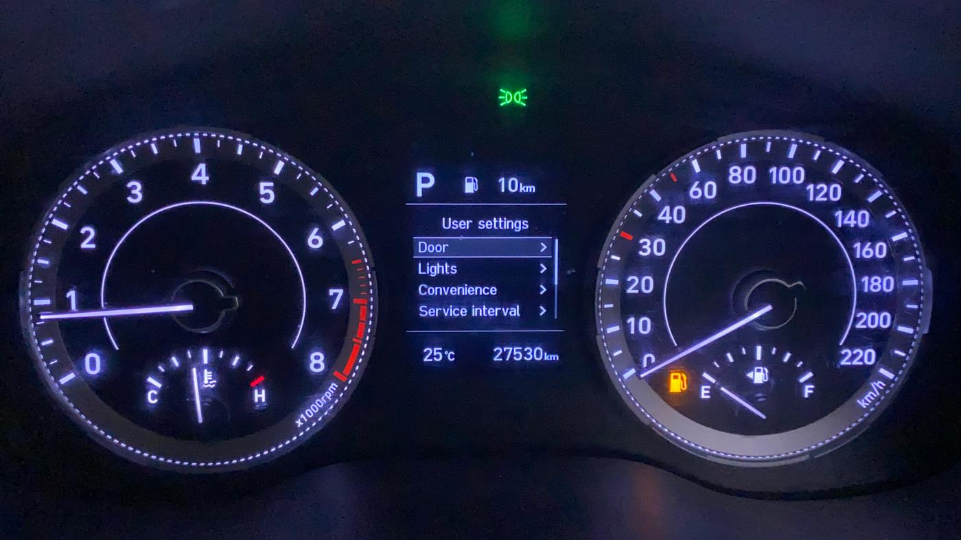 2019 Hyundai VENUE SX PLUS 1.0 TURBO DCT, Petrol, Automatic, 27,530 km, Odometer Image