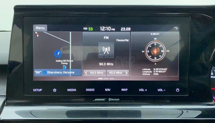 2020 KIA SELTOS HTX PLUS AT1.5 DIESEL, Diesel, Automatic, 89,886 km, Infotainment System