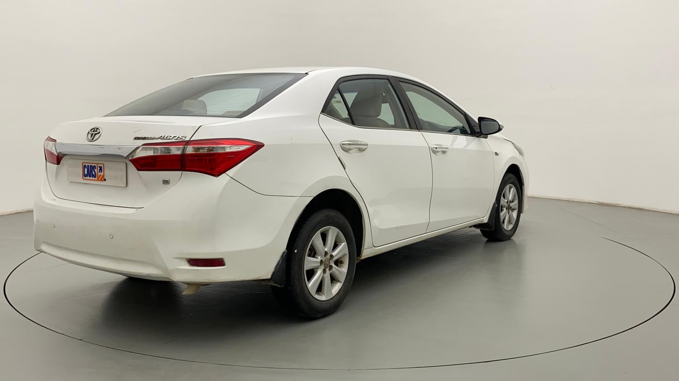 2014 Toyota Corolla Altis G PETROL, Petrol, Manual, 83,820 km, Right Back Diagonal