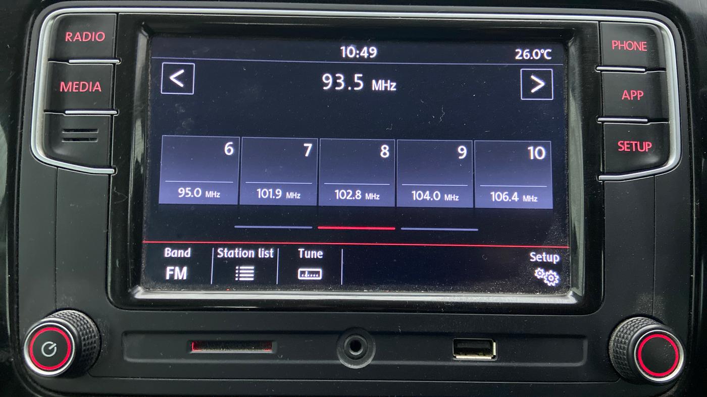 2021 Volkswagen Polo 1.0 GT TSI AT, Petrol, Automatic, 39,094 km, Infotainment System