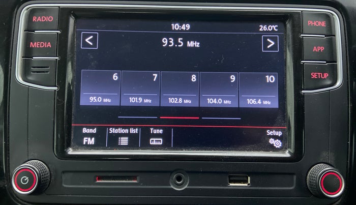 2021 Volkswagen Polo 1.0 GT TSI AT, Petrol, Automatic, 39,094 km, Infotainment System