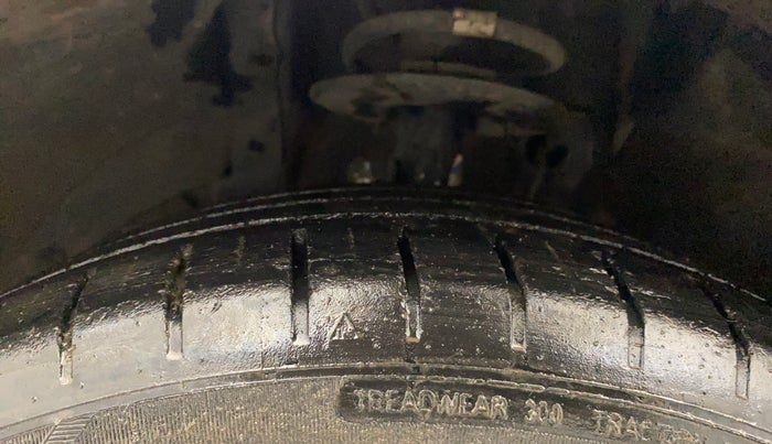 2017 Maruti Baleno ZETA CVT PETROL 1.2, Petrol, Automatic, 92,531 km, Left Front Tyre Tread