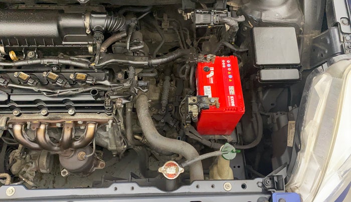 2017 Maruti Baleno ZETA CVT PETROL 1.2, Petrol, Automatic, 92,531 km, Engine View - Left