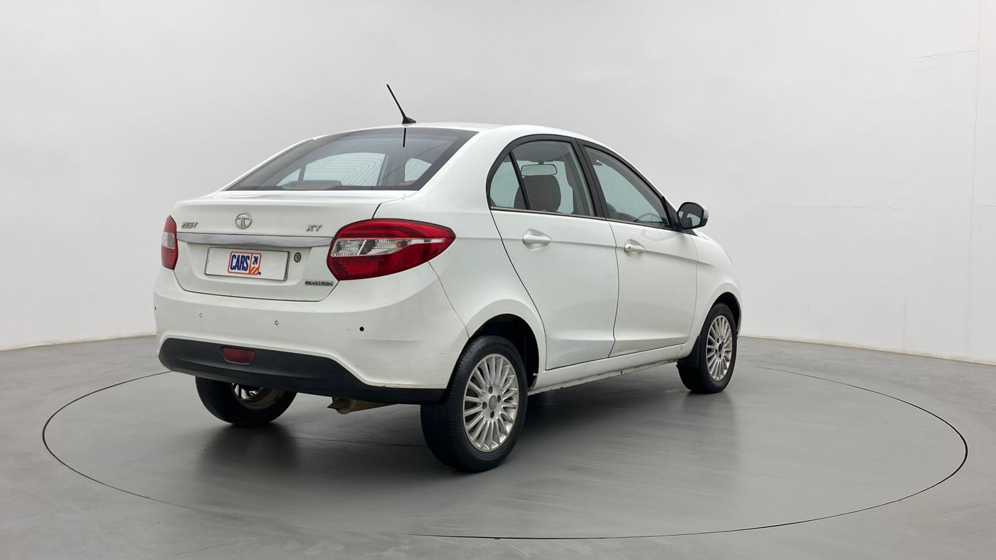 2015 Tata Zest XT PETROL, Petrol, Manual, 1,16,821 km, Right Back Diagonal