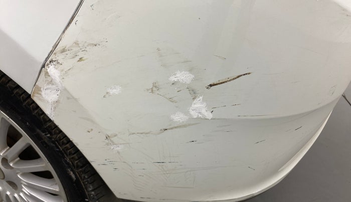 2015 Tata Zest XT PETROL, Petrol, Manual, 1,16,821 km, Rear bumper - Minor scratches