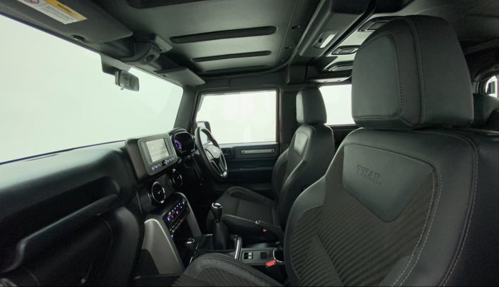 2021 Mahindra Thar LX HT PETROL 4WD MT, Petrol, Manual, 14,452 km, Right Side Front Door Cabin