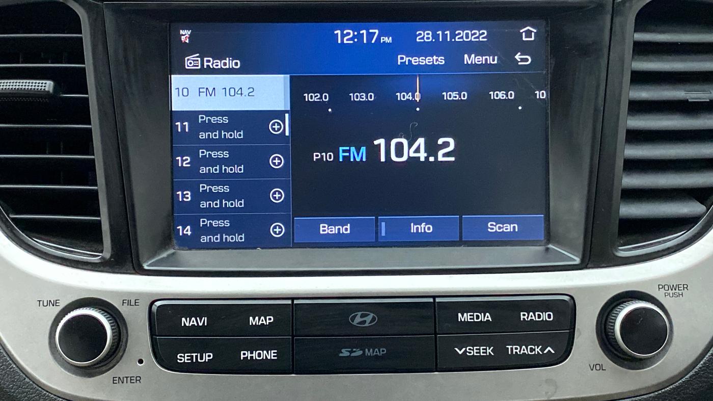2019 Hyundai Verna 1.6 CRDI SX, Diesel, Manual, 62,996 km, Infotainment System