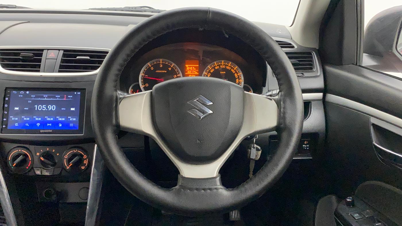 2014 Maruti Swift VDI, Diesel, Manual, 1,02,174 km, Steering Wheel Close Up