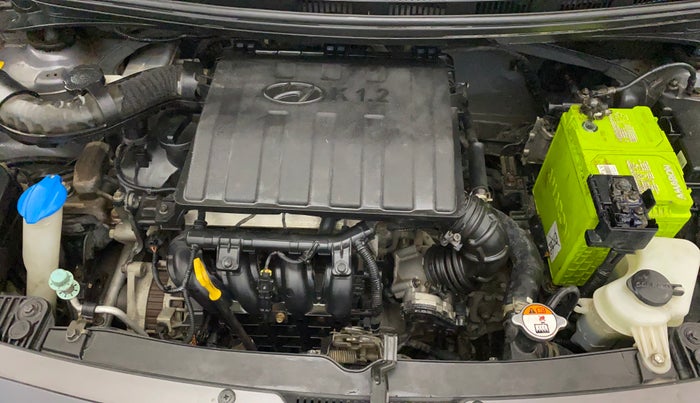 2015 Hyundai Grand i10 SPORTZ 1.2 KAPPA VTVT, Petrol, Manual, 70,966 km, Engine View