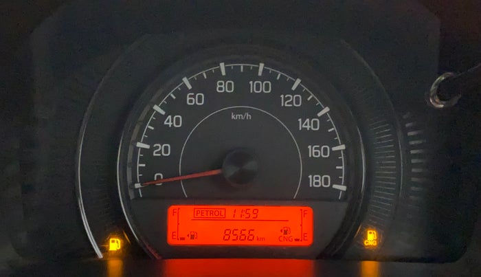 2022 Maruti Celerio VXI CNG, CNG, Manual, 8,566 km, Odometer Image