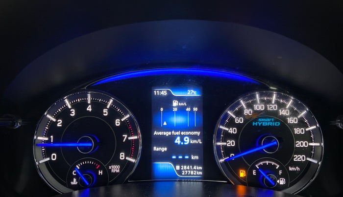 2021 Maruti Ciaz S 1.5 MT PETROL, Petrol, Manual, 27,782 km, Odometer Image