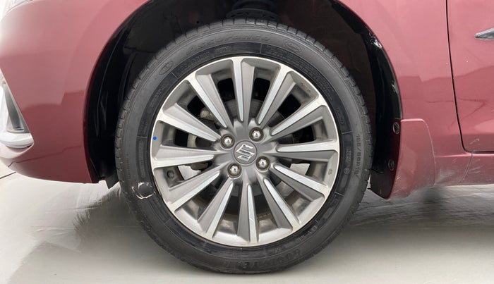 2021 Maruti Ciaz S 1.5 MT PETROL, Petrol, Manual, 27,782 km, Left Front Wheel