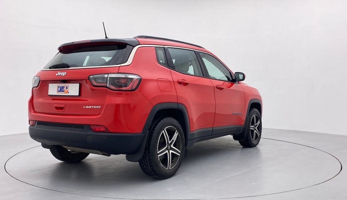 2017 Jeep Compass LIMITED 1.4 AT, Petrol, Automatic, 63,442 km, Right Back Diagonal