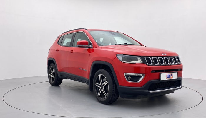 2017 Jeep Compass LIMITED 1.4 AT, Petrol, Automatic, 63,442 km, Right Front Diagonal