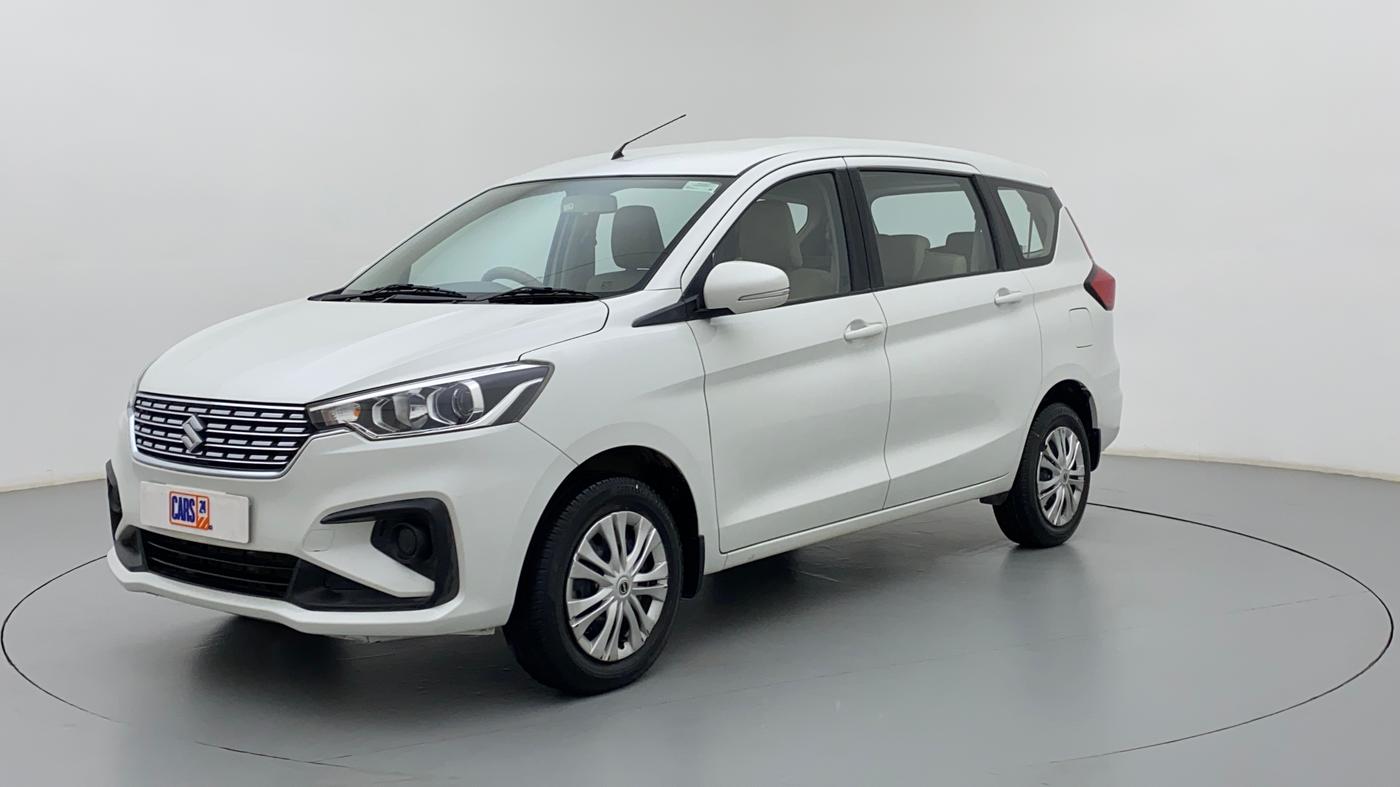 2019 Maruti Ertiga VXI SHVS, Petrol, Manual, 13,964 km, Left Front Diagonal