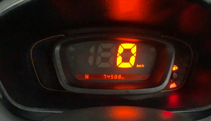 2017 Renault Kwid RXT 1.0 AMT, Petrol, Automatic, 74,551 km, Odometer Image