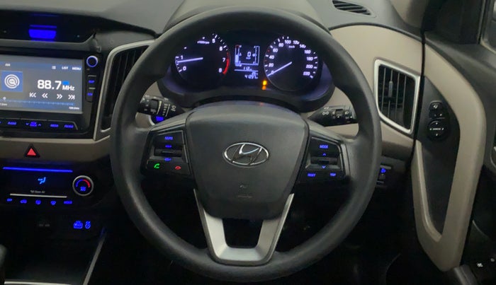 2016 Hyundai Creta SX PLUS 1.6 PETROL, Petrol, Manual, 41,458 km, Steering Wheel Close Up