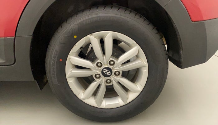 2016 Hyundai Creta SX PLUS 1.6 PETROL, Petrol, Manual, 41,458 km, Left Rear Wheel