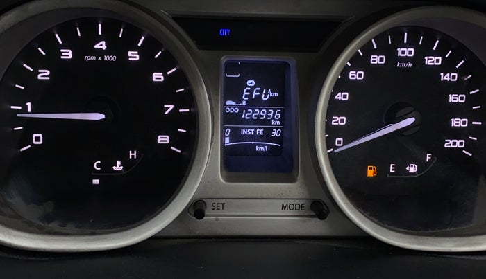2017 Tata Tiago XZ PETROL, Petrol, Manual, 1,22,932 km, Odometer Image