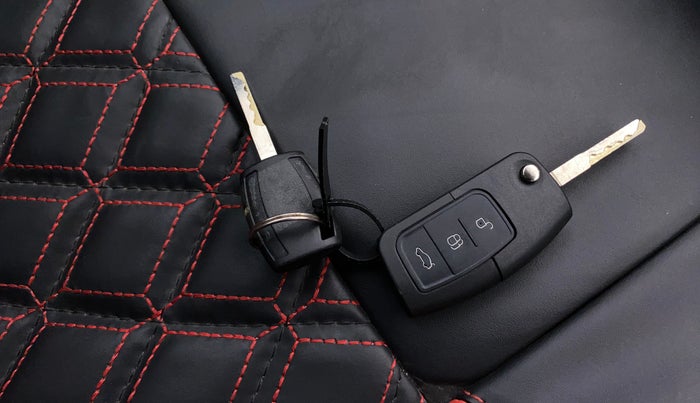 2014 Ford Ecosport TREND 1.5L DIESEL, Diesel, Manual, 1,15,850 km, Key Close Up