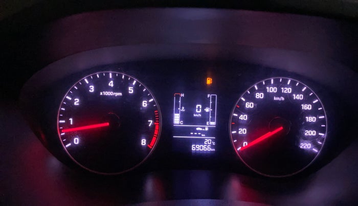 2018 Hyundai Elite i20 ASTA 1.2, Petrol, Manual, 69,056 km, Odometer Image