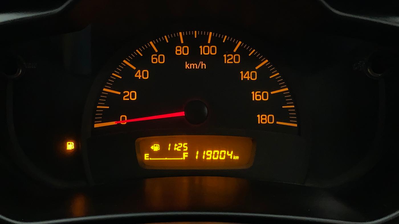 2018 Maruti Celerio VXI, Petrol, Manual, 1,19,218 km, Odometer Image