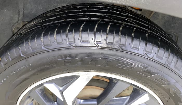 2022 Hyundai Creta SX (O) 1.4 TURBO DCT, Petrol, Automatic, 1,26,161 km, Left Rear Tyre Tread