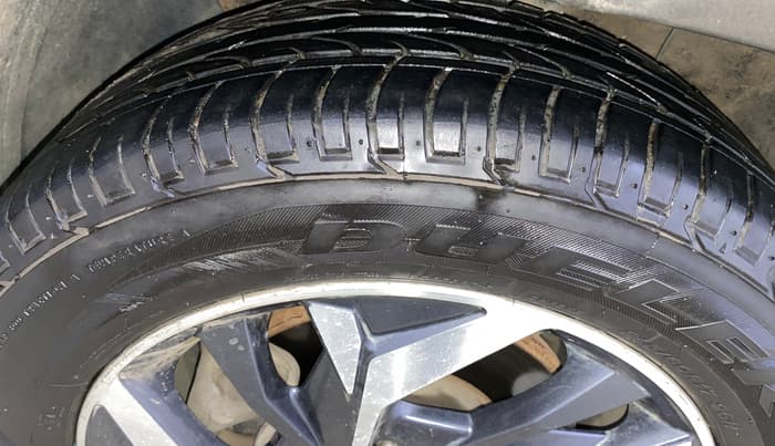 2022 Hyundai Creta SX (O) 1.4 TURBO DCT, Petrol, Automatic, 1,26,161 km, Left Front Tyre Tread