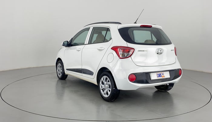 2018 Hyundai Grand i10 SPORTZ 1.2 KAPPA VTVT, Petrol, Manual, 20,438 km, Left Back Diagonal