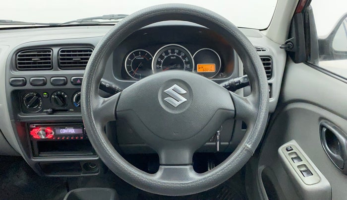 2012 Maruti Alto K10 VXI, Petrol, Manual, 60,212 km, Steering Wheel Close Up