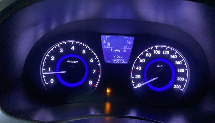 2017 Hyundai Verna 1.6 VTVT SX (O) AT, Petrol, Automatic, 25,039 km, Odometer Image