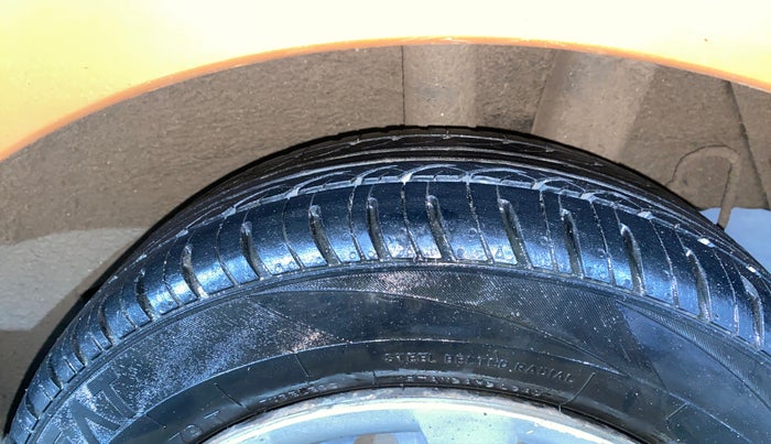 2016 Hyundai Grand i10 SPORTZ 1.2 KAPPA VTVT, Petrol, Manual, 53,865 km, Left Rear Tyre Tread