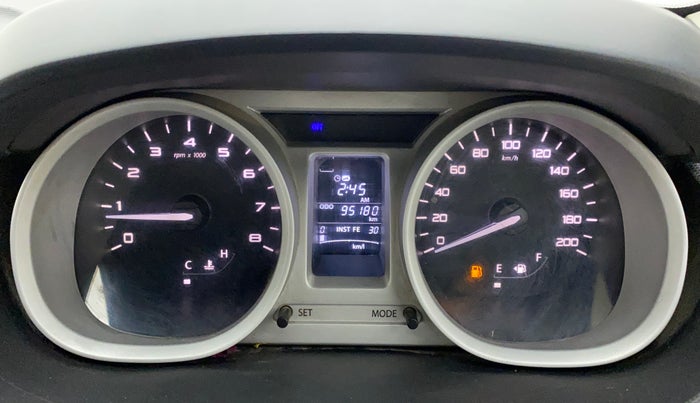 2016 Tata Tiago XZ PETROL, Petrol, Manual, 95,180 km, Odometer Image