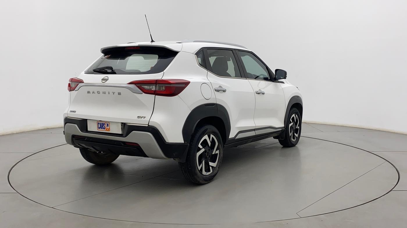 2021 Nissan MAGNITE XV PREMIUM TURBO CVT, Petrol, Automatic, 60,452 km, Right Back Diagonal