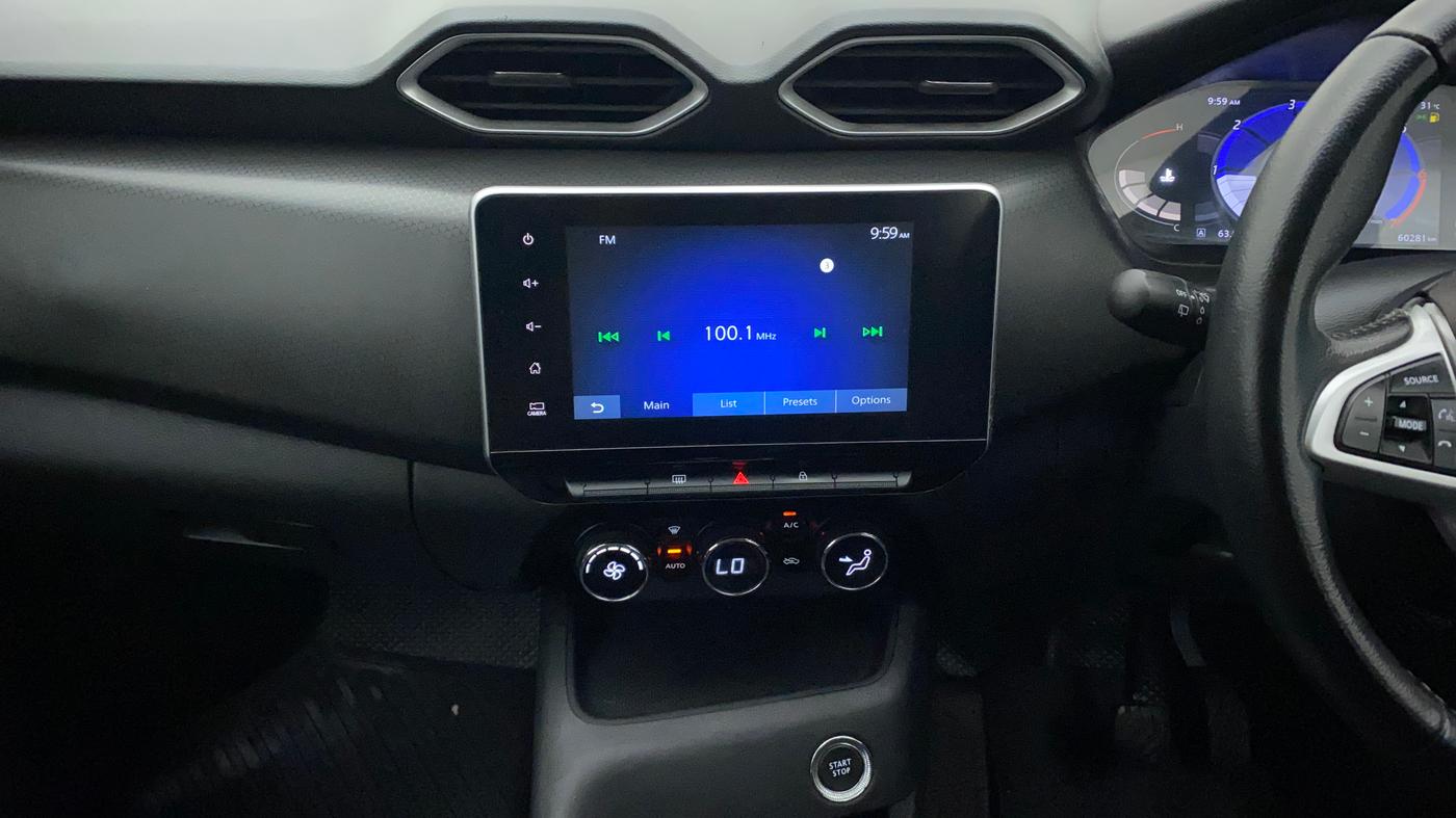 2021 Nissan MAGNITE XV PREMIUM TURBO CVT, Petrol, Automatic, 60,452 km, Air Conditioner
