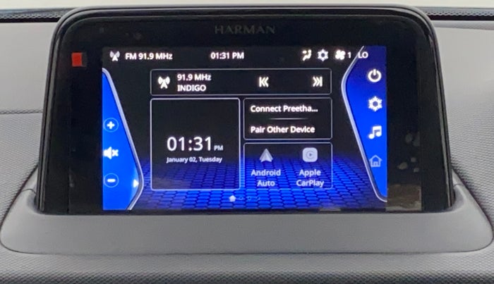 2021 Tata NEXON XZA PLUS SUNROOF PETROL, Petrol, Automatic, 48,090 km, Infotainment System
