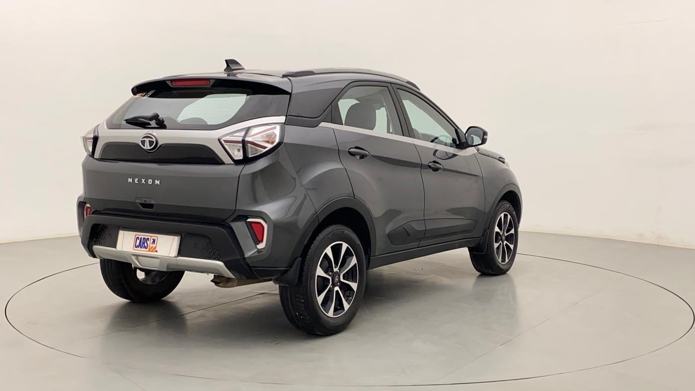 2021 Tata NEXON XZA PLUS SUNROOF PETROL, Petrol, Automatic, 48,090 km, Right Back Diagonal