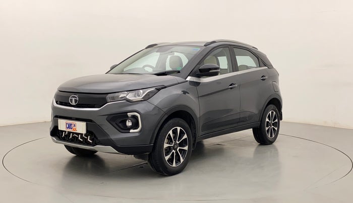 2021 Tata NEXON XZA PLUS SUNROOF PETROL, Petrol, Automatic, 48,090 km, Left Front Diagonal