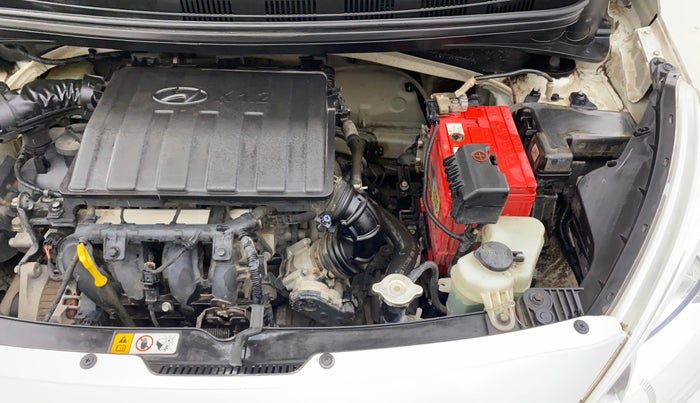 2017 Hyundai Grand i10 SPORTZ (O) 1.2 KAPPA VTVT, Petrol, Manual, 38,846 km, Engine View - Left